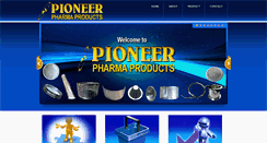 Desktop Screenshot of pioneerpharma.net.in