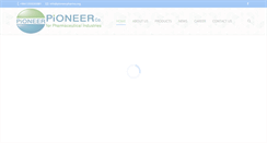 Desktop Screenshot of pioneerpharma.org