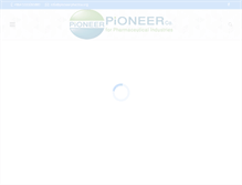Tablet Screenshot of pioneerpharma.org